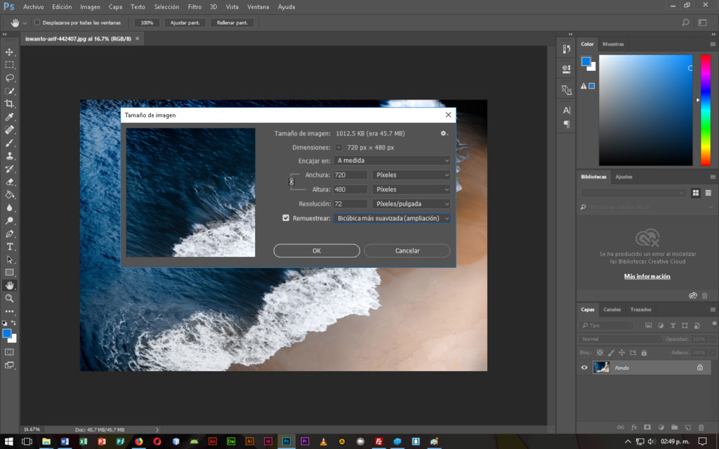 Optimizar Imágenes para Web en Photoshop - CableNaranja