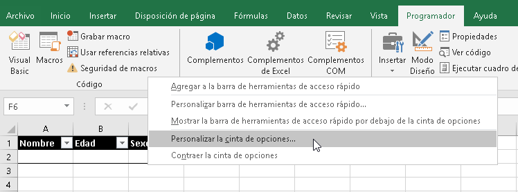 Como crear un CRUD en Excel con VBA - CableNaranja