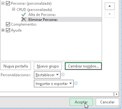 Como crear un CRUD en Excel con VBA - Eliminar