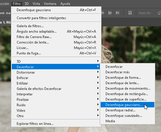 Como hacer un efecto onírico en Photoshop - CableNaranja