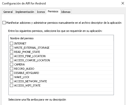 Como crear un archivo APK con Adobe Animate - CableNaranja