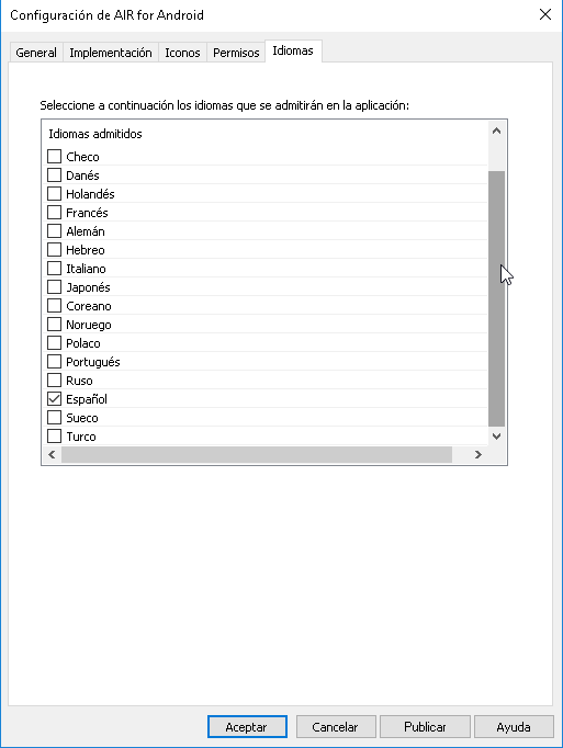Como crear un archivo APK con Adobe Animate - CableNaranja