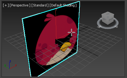 Colocar una textura sobre un plano en 3D Max - CableNaranja