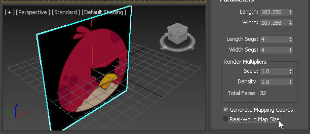 Colocar una textura sobre un plano en 3D Max - CableNaranja