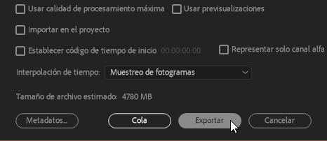 Como disminuir el tamaño de un vídeo en Adobe Premiere - CableNaranja