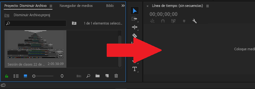 Como disminuir el tamaño de un vídeo en Adobe Premiere - CableNaranja