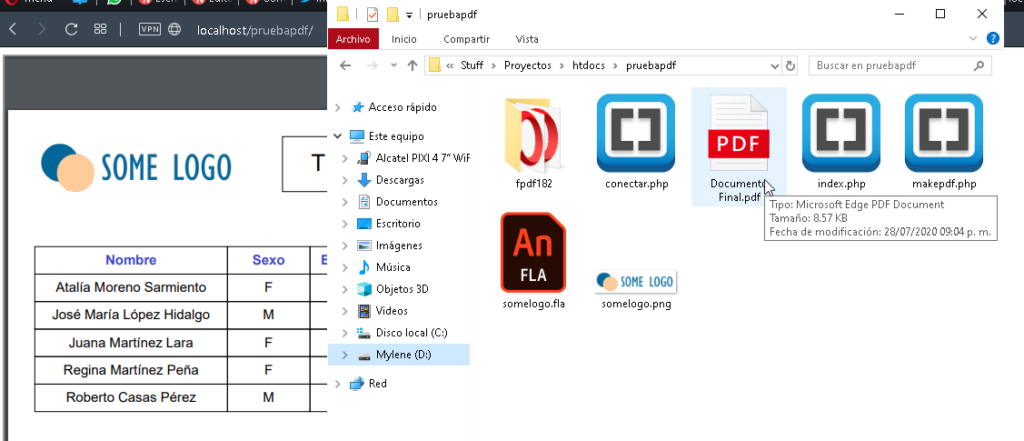 Como generar archivos PDF con PHP - CableNaranja