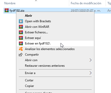 Como generar archivos PDF con PHP - CableNaranja