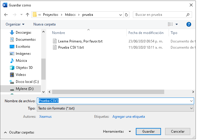 Como crear archivos CSV para importar / exportar datos - CableNaranja