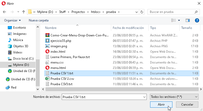 Como crear archivos CSV para importar / exportar datos - CableNaranja