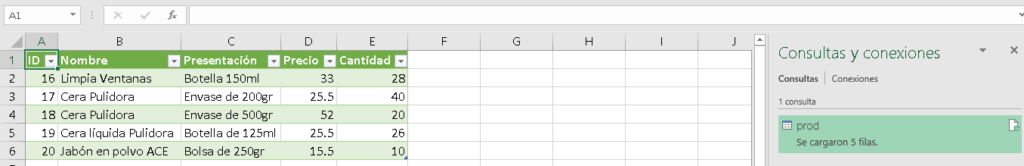 Como importar datos en Excel - CableNaranja