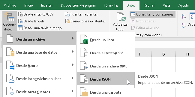 Como importar datos en Excel - CableNaranja