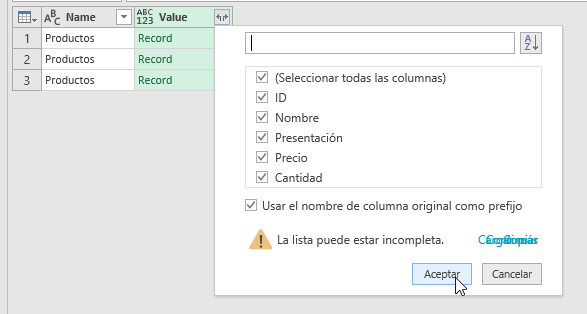 Como importar datos en Excel - CableNaranja