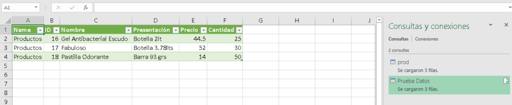 Como importar datos en Excel - CableNaranja