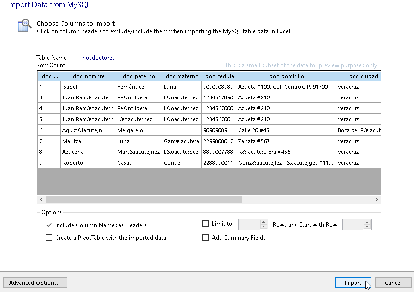 Como importar datos en Excel - CableNaranja