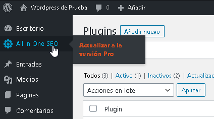 Como instalar plugins de WordPress - CableNaranja