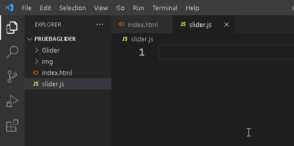 Cómo crear slider de imágenes JavaScript con Glider - CableNaranja