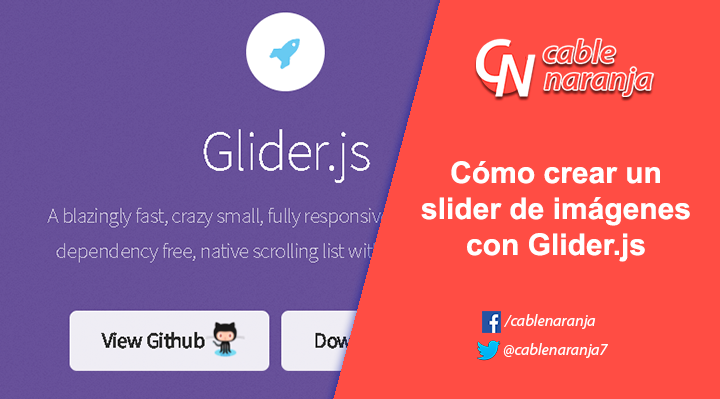 Cómo crear un slider de imágenes con Glider.js