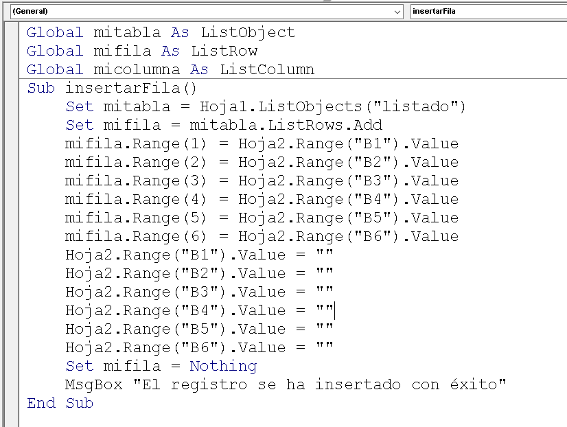 Cómo utilizar el objeto ListObject en #Excel - CableNaranja