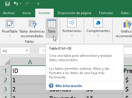 Cómo utilizar el objeto ListObject en #Excel - CableNaranja