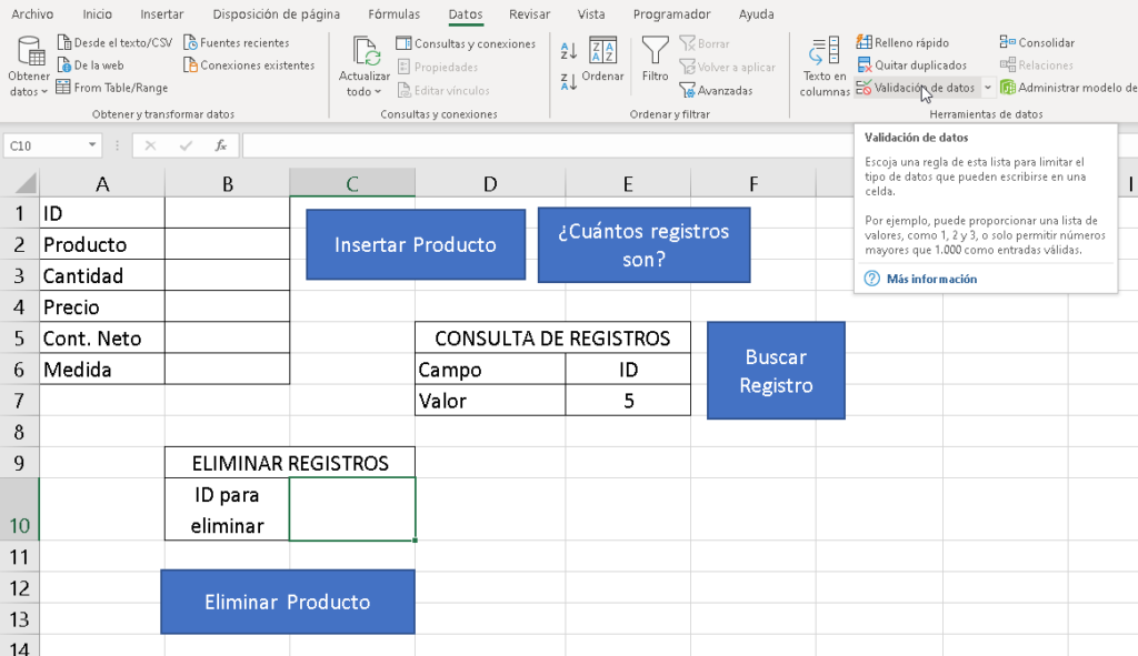Cómo utilizar el objeto ListObject en #Excel - CableNaranja