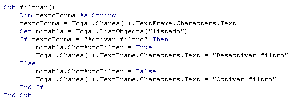 Cómo utilizar el objeto ListObject en #Excel - CableNaranja