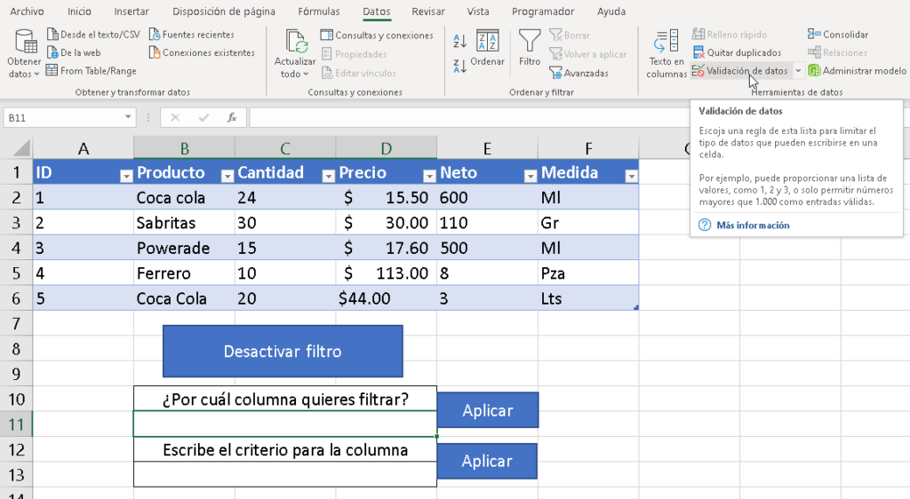 Cómo utilizar el objeto ListObject en #Excel - CableNaranja