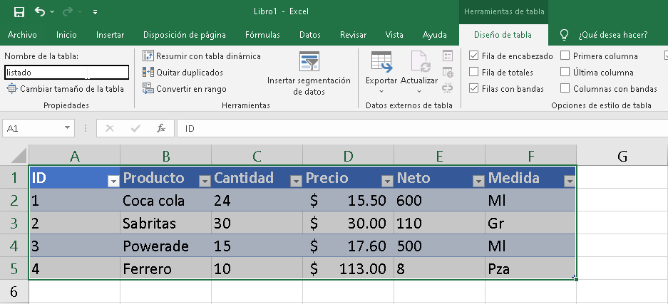 Cómo utilizar el objeto ListObject en #Excel - CableNaranja