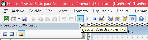 Cómo utilizar un ListBox como tabla en Excel - CableNaranja