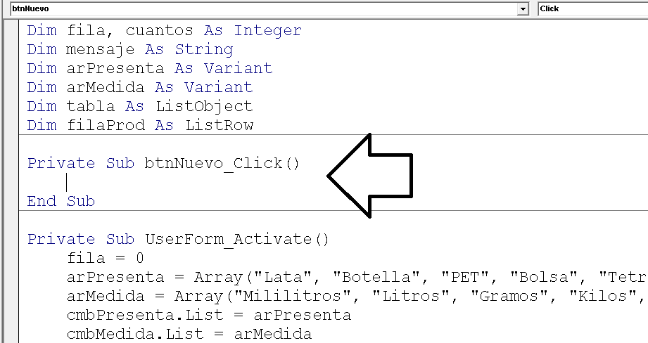 Cómo utilizar un ListBox como tabla en Excel - CableNaranja