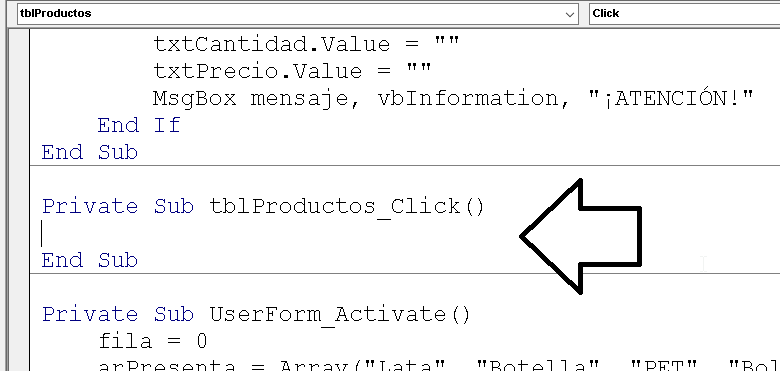 Cómo utilizar un ListBox como tabla en Excel - CableNaranja