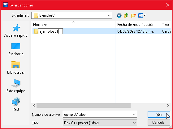Mi primer programa en lenguaje C - CableNaranja